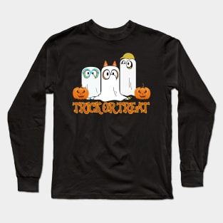 Bluey Trick Or treat Long Sleeve T-Shirt